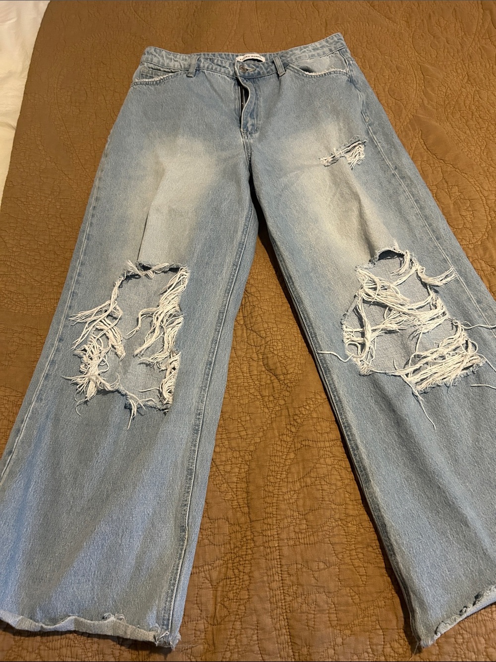 Flying Monkey Distressed Jeans